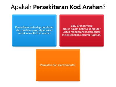 ASK TINGKATAN 2 - 3.1 PERSEKITARAN KOD ARAHAN