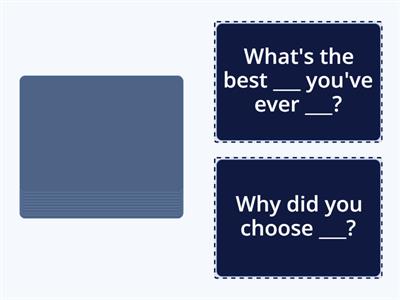 Question Frames - Conversation