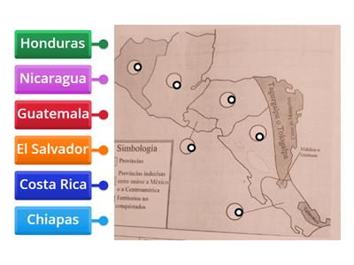  centroamerica en la Capitanía General de Guatemala