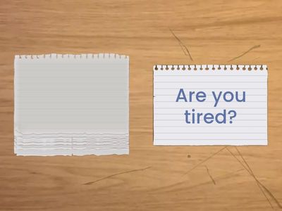 Yes/No questions with BE