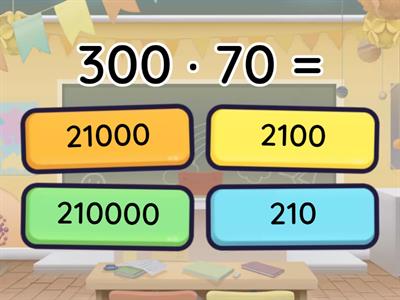  Множення і ділення круглих чисел