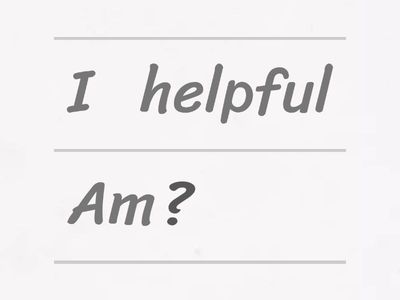 Put in the Correct Order