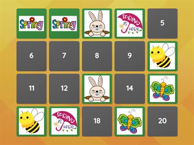 Spring Matching Game 