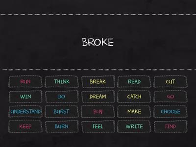 IRREGULAR VERBS