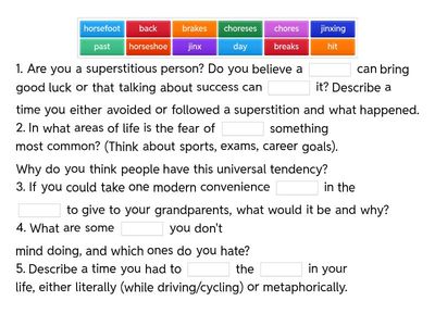 SG UI, emergent vocabulary: discussion questions 
