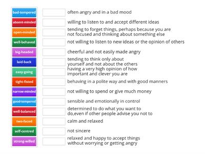 B2 EF 1B compound adjectives 