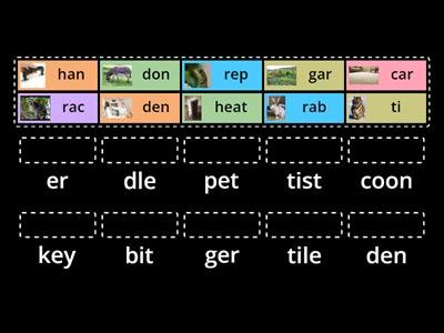  2 Syllable words (mixed) Megawords 1 List 2