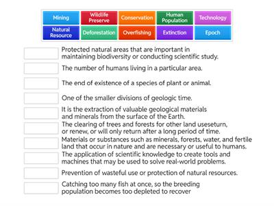 Human Impacts on the Environment