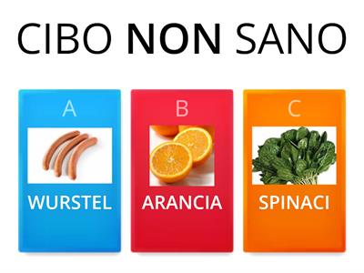 CIBO NON SANO