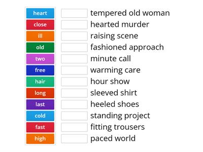 compound adjectives