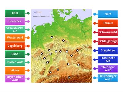 Deutschland - Gebirge