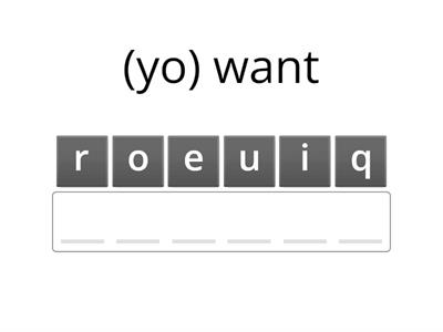 Stem-changing verbs: pensar, querer and preferir