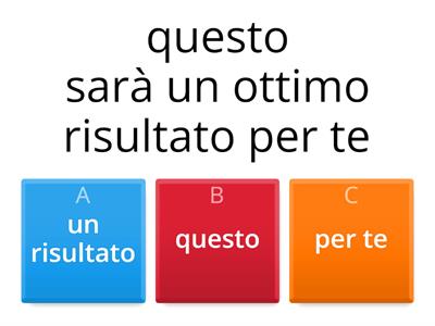 ANALISI LOGICA. INDIVIDUA IL COMPL. DI VANTAGGIO E SVANTAGGIO