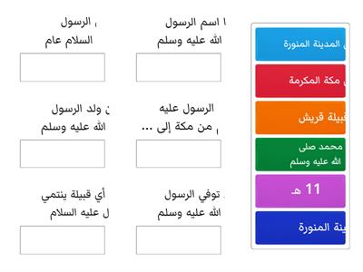 نبينا محمد صلى الله عليه وسلم 