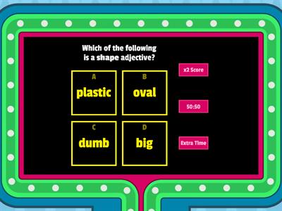 Adjectives Order