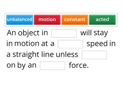 Newton's Laws of Motion