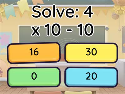 Order of Operations - 6