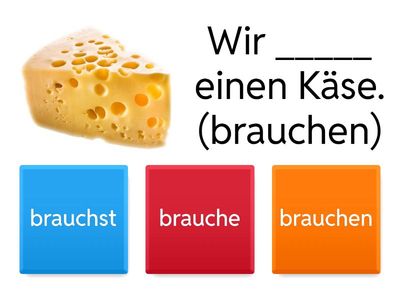 Konjugation Verben Kap.4