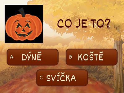 HALLOWEEN/DUŠIČKY – KVÍZ