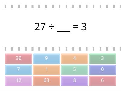 Multiplication and Division 1