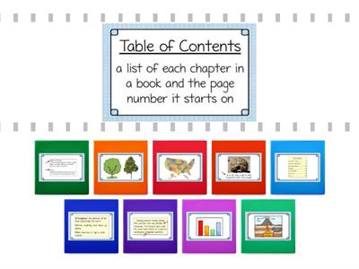 Non-Fiction Text Features