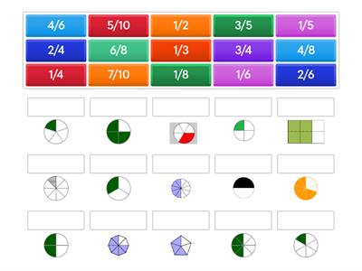 Beginning Fractions Match