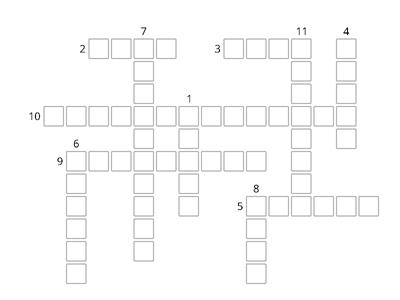  CINEMA FILMs EF Intermediate Crossword