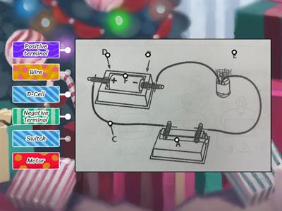 Label the electric circuit