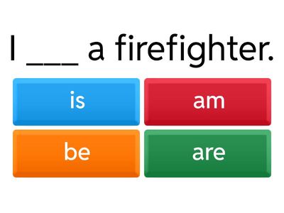 English Grammar: Verb 'To Be' Quiz