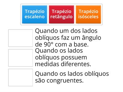 Tipos de trapézio