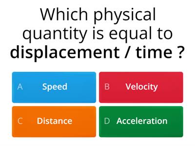 Form 4 Physics - Chapter 2 : Force and Motion I