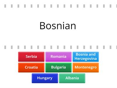 Countries and Nationalities- border countries!