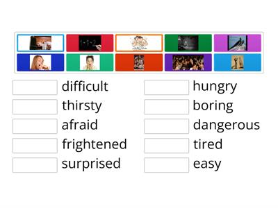 PU2 unit 9 adjectives