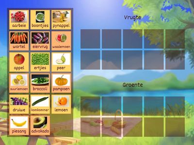 Groente en vrugte 