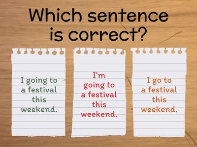 3rdG - Grammar-Present Progr Future Meaning