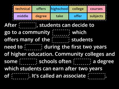 HIGHER EDUCATION