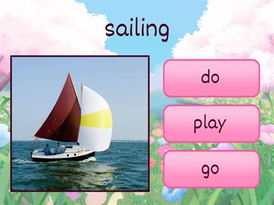  collocations   go// play // do