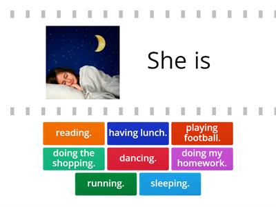 5 - U 14, 15 - Present continuous - elementary