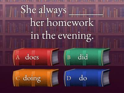 English Tenses Quiz for 1º Bachillerato