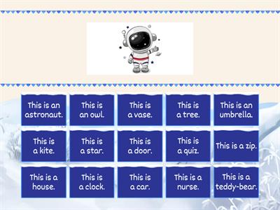 Match the Alphabet Word.