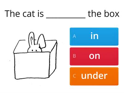 PREPOSITIONS OF PLACE - CH 1