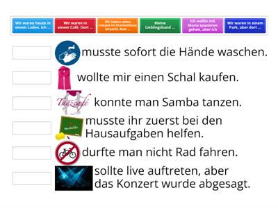Modalverben (Präteritum II)