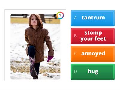 Cambridge Primary Path 4 Unit 1 Feelings-1+2 | Quiz 1