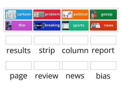 Talking About the News;Vocabulary Task 2