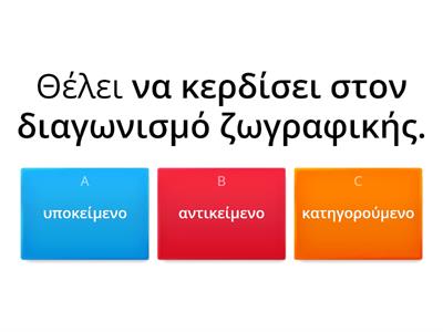 Δευτερεύουσες ονοματικές προτάσεις (ο συντακτικός τους ρόλος)