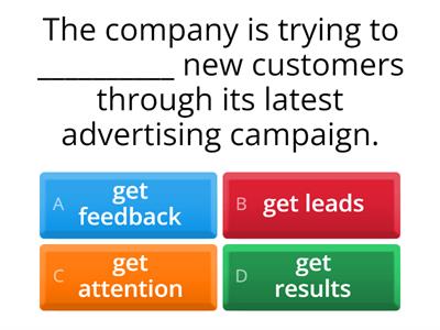 Collocations (B1) Grammar