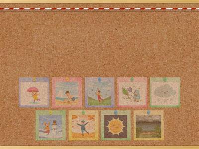 Seasons and weather - English ESL A0 Elementary