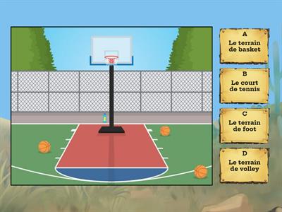 Les lieux des sports