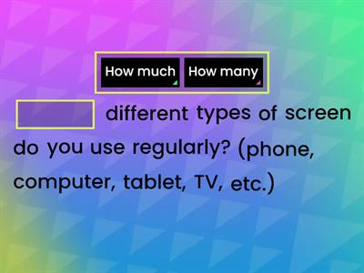 Solutions Pre 3F Speaking How much/How many