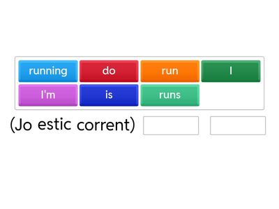 Present simple vs. continuous
